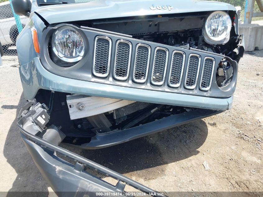 2018 Jeep Renegade Sport 4X4 VIN: ZACCJBAB7JPJ22028 Lot: 39719474