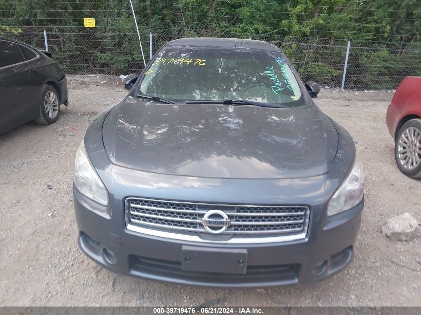 2009 Nissan Maxima 3.5 Sv VIN: 1N4AA51E29C837486 Lot: 39719476