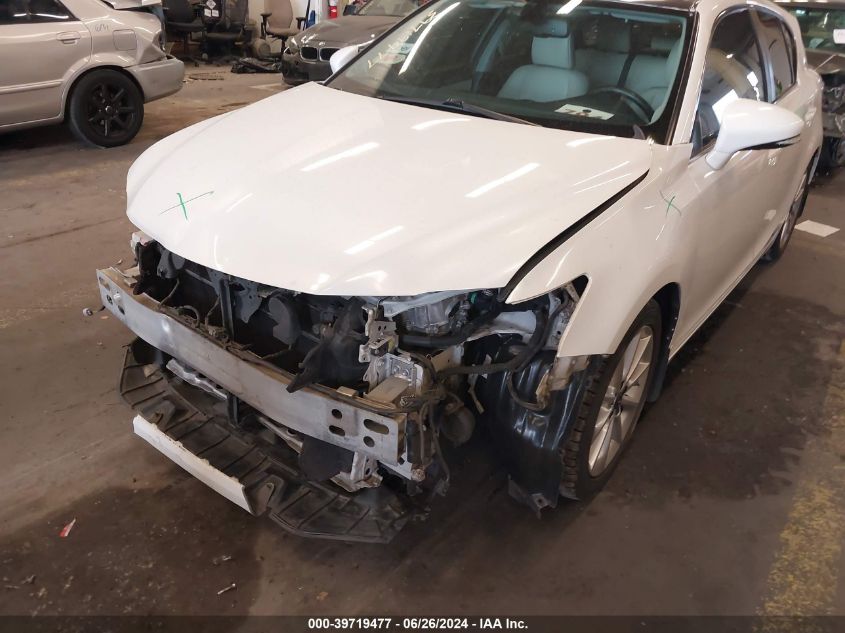 2012 Lexus Ct 200H Premium VIN: JTHKD5BH9C2120853 Lot: 39719477