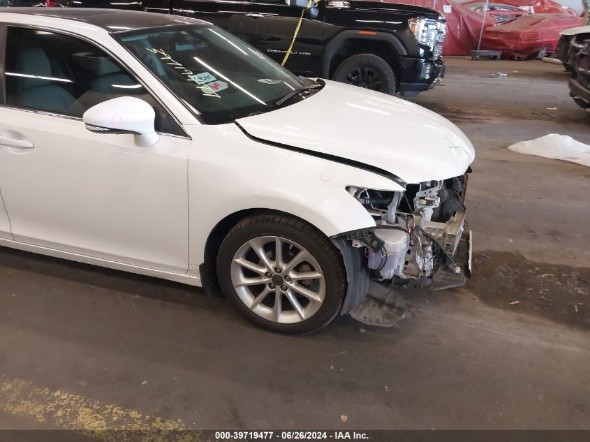 2012 Lexus Ct 200H Premium VIN: JTHKD5BH9C2120853 Lot: 39719477