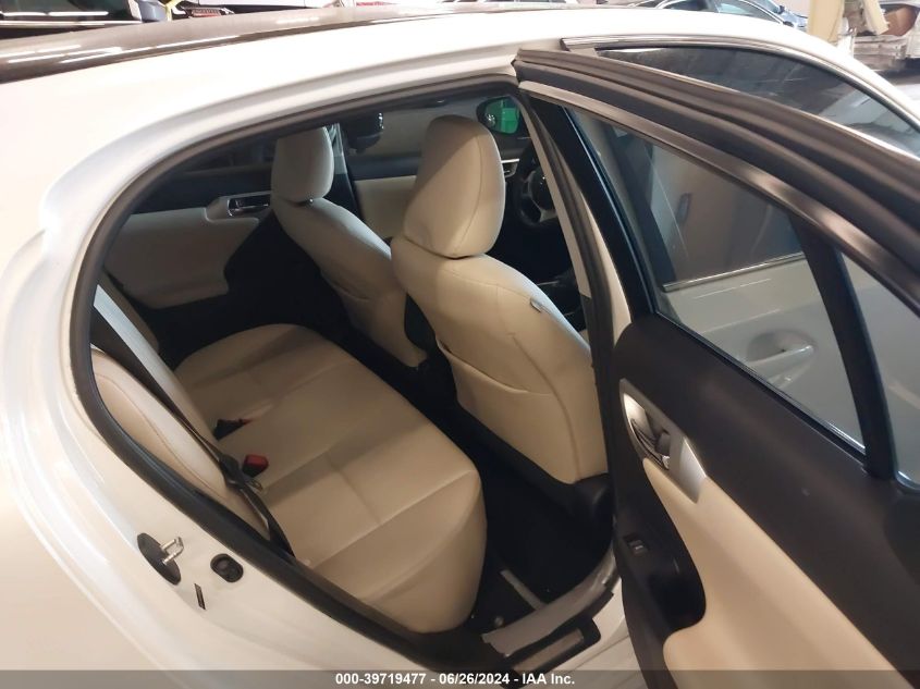 2012 Lexus Ct 200H Premium VIN: JTHKD5BH9C2120853 Lot: 39719477