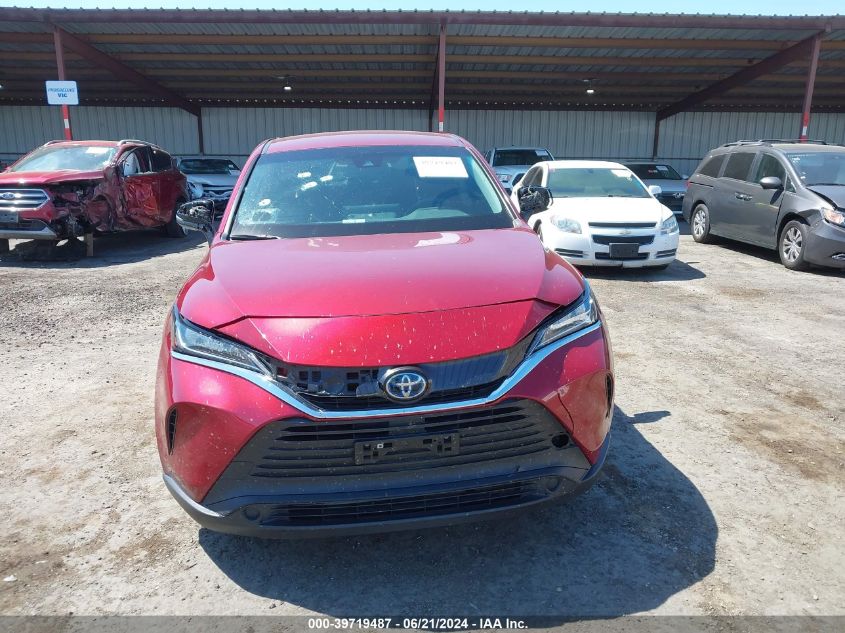 2021 Toyota Venza Le VIN: JTEAAAAH4MJ025054 Lot: 39719487