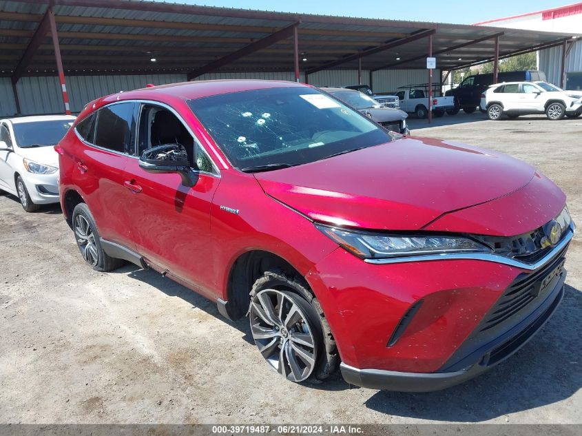 2021 Toyota Venza Le VIN: JTEAAAAH4MJ025054 Lot: 39719487