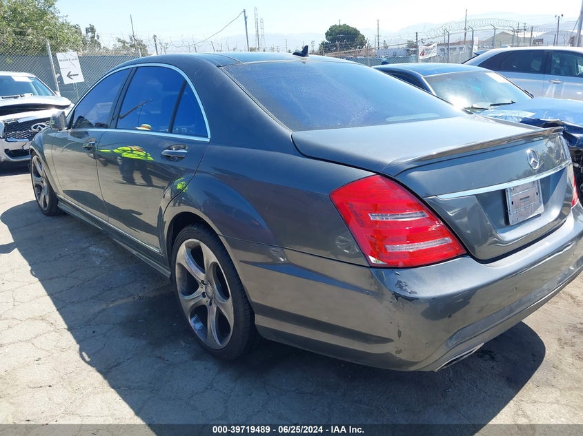 2013 Mercedes-Benz S 550 4Matic VIN: WDDNG9EB7DA521416 Lot: 39719489