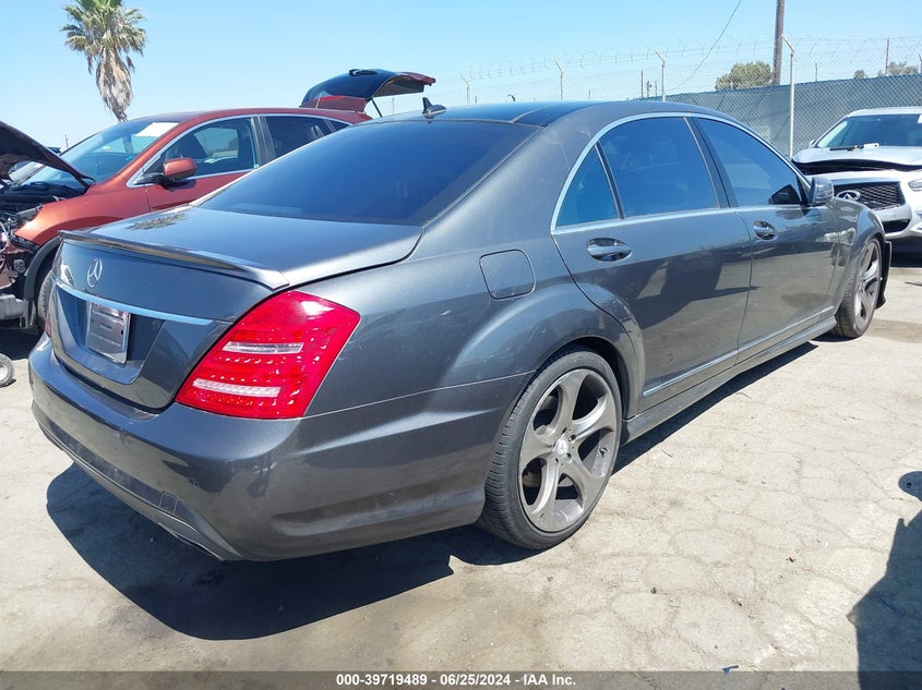 2013 Mercedes-Benz S 550 4Matic VIN: WDDNG9EB7DA521416 Lot: 39719489