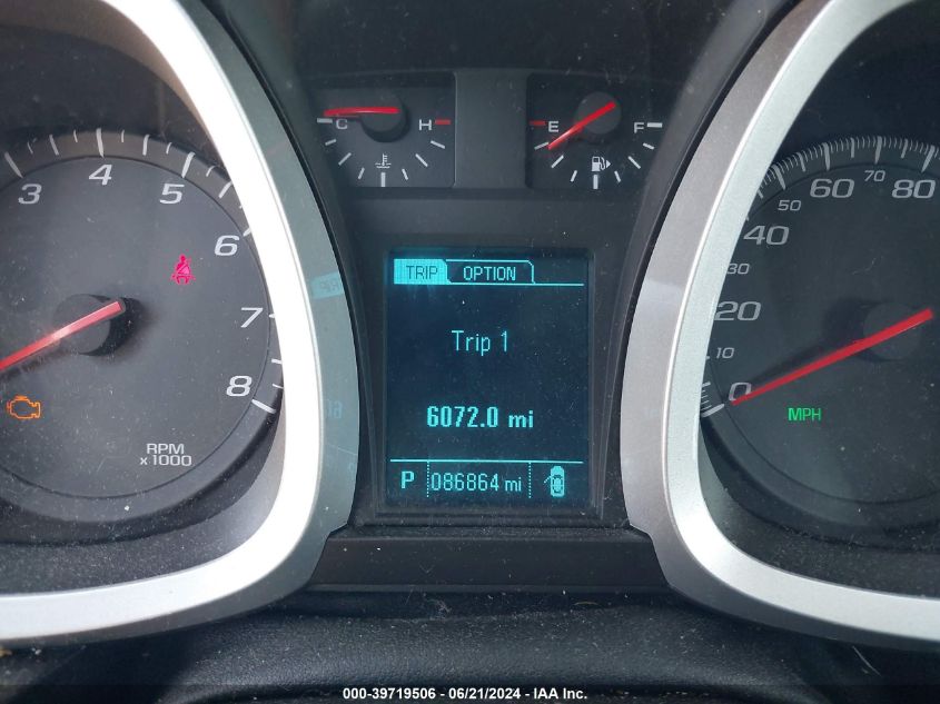 2013 Chevrolet Equinox Ls VIN: 2GNALBEK7D1269941 Lot: 39719506