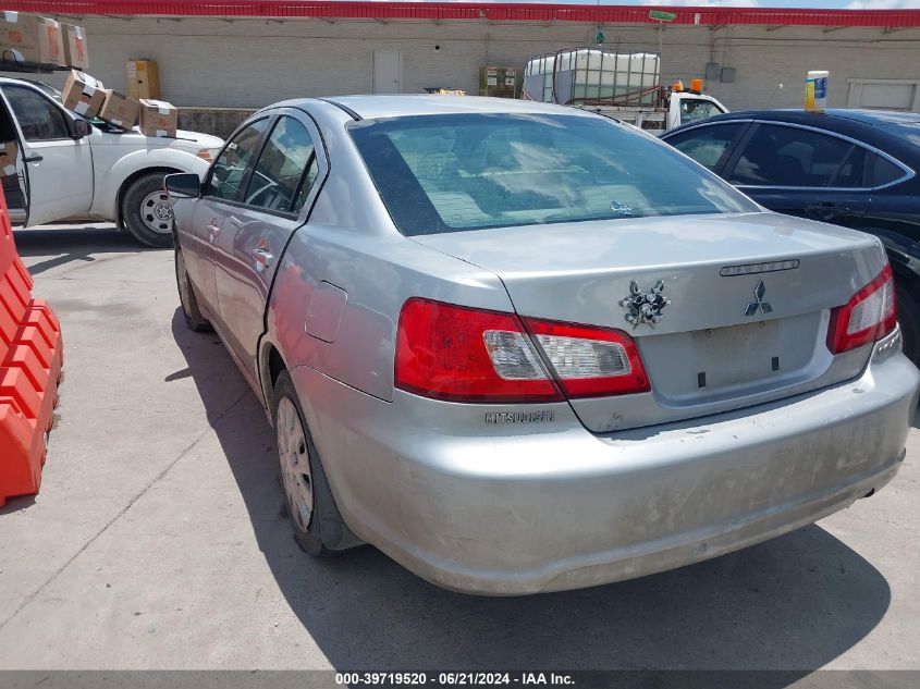 2009 Mitsubishi Galant Es/Sport Edition VIN: 4A3AB36F79E021968 Lot: 39719520