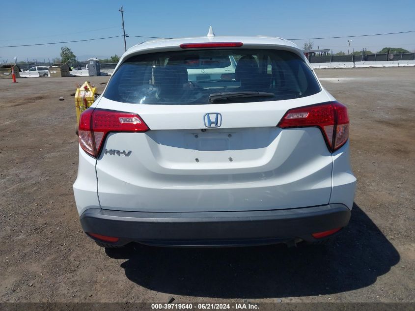 2018 Honda Hr-V Lx VIN: 3CZRU5H35JM711225 Lot: 39719540