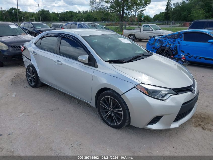 2T1BURHE1FC278549 2015 TOYOTA COROLLA - Image 1