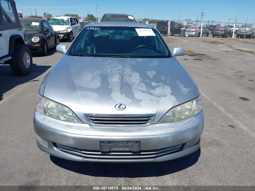 2000 Lexus Es 300 VIN: JT8BF28G8Y5078625 Lot: 39719579