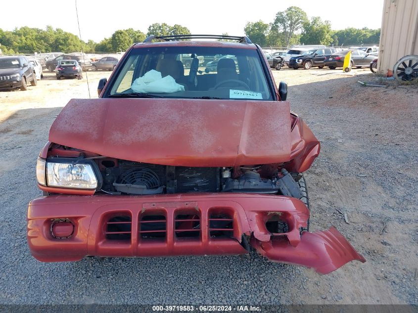 2001 Isuzu Rodeo S/Ls/Lse VIN: 4S2DM58W214331706 Lot: 39719583