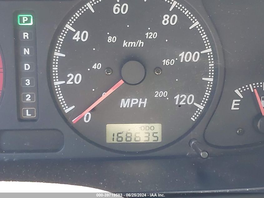 2001 Isuzu Rodeo S/Ls/Lse VIN: 4S2DM58W214331706 Lot: 39719583