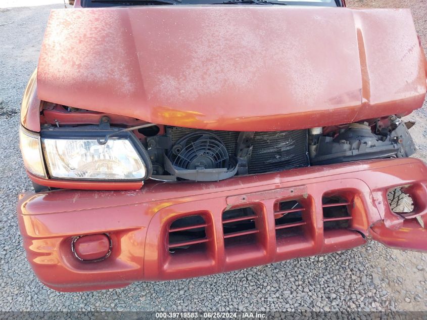 2001 Isuzu Rodeo S/Ls/Lse VIN: 4S2DM58W214331706 Lot: 39719583