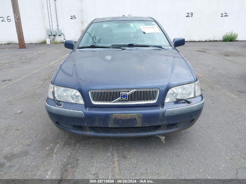 2001 Volvo S40 A/Sport Edition VIN: YV1VS29501F698306 Lot: 39719586