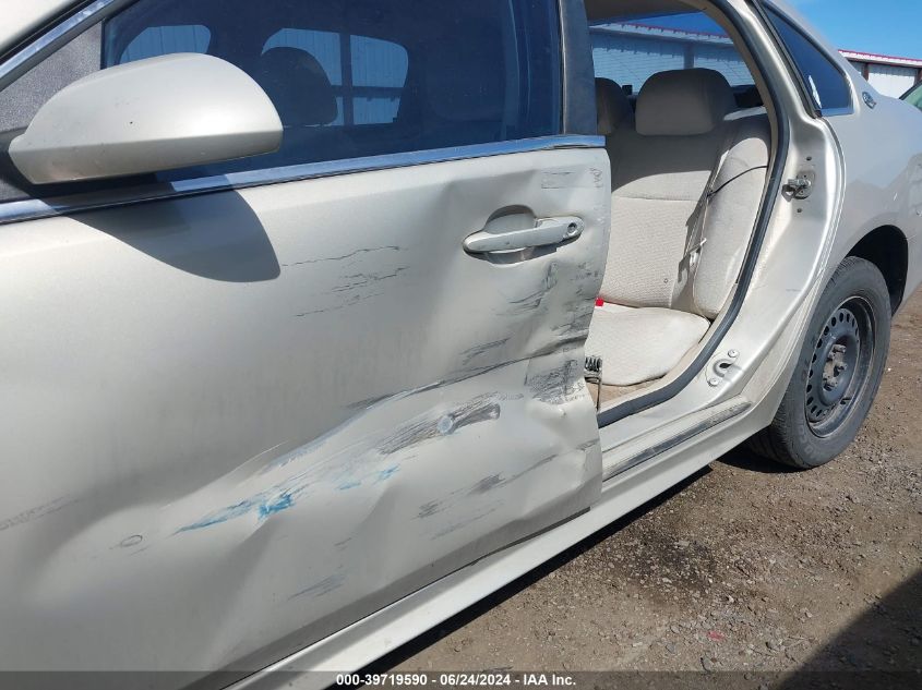 2009 Chevrolet Impala Ls VIN: 2G1WB57K491146453 Lot: 39719590