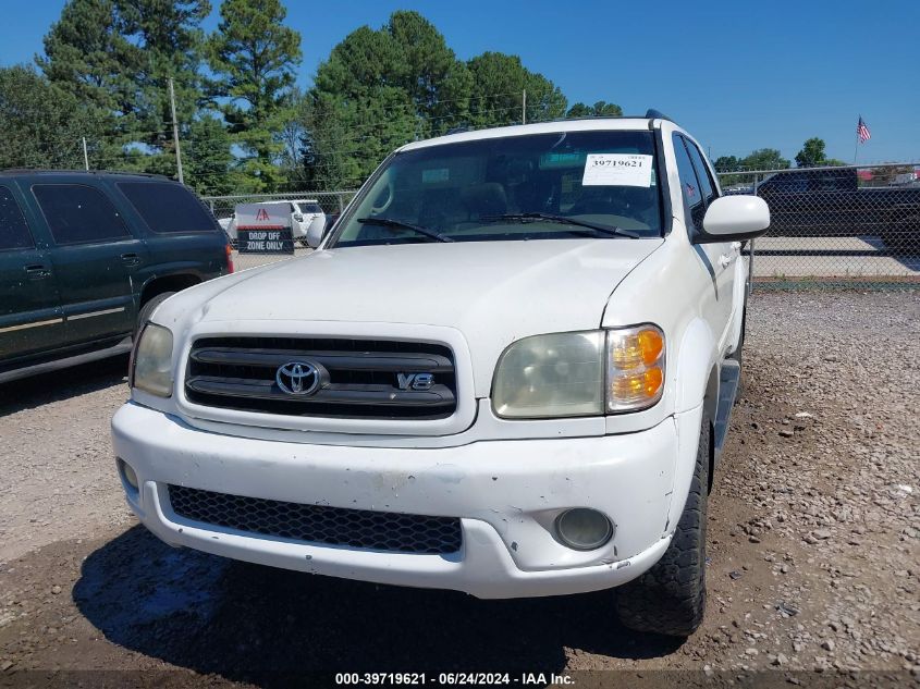 2004 Toyota Sequoia Sr5 V8 VIN: 5TDZT34A34S220903 Lot: 39719621