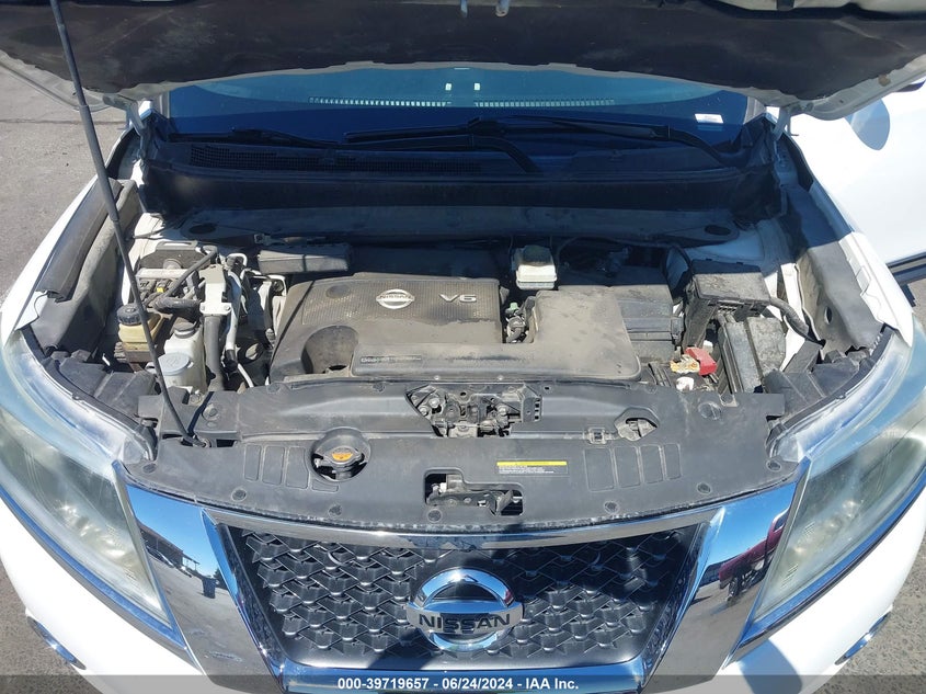 2014 Nissan Pathfinder Sl VIN: 5N1AR2MN6EC627766 Lot: 39719657