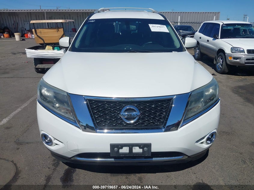 2014 Nissan Pathfinder Sl VIN: 5N1AR2MN6EC627766 Lot: 39719657