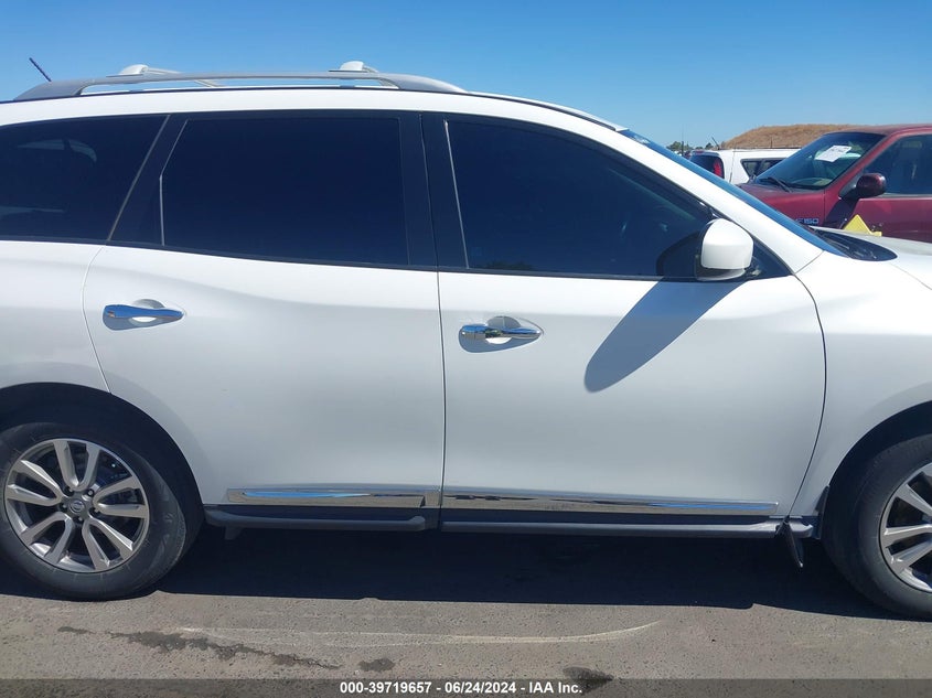 2014 Nissan Pathfinder Sl VIN: 5N1AR2MN6EC627766 Lot: 39719657