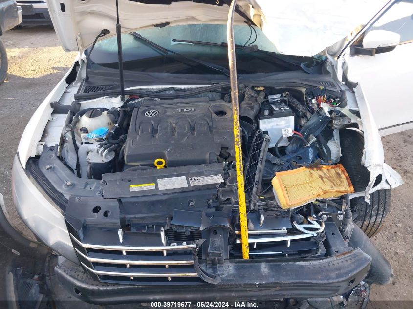 2015 Volkswagen Passat 2.0L Tdi Sel Premium VIN: 1VWCV7A36FC059803 Lot: 39719677