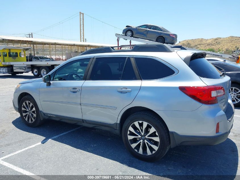 2017 Subaru Outback 3.6R Limited VIN: 4S4BSENC9H3371800 Lot: 39719681