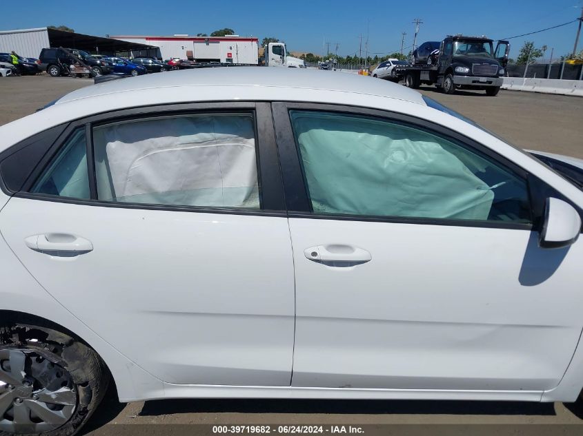 2020 Kia Rio Lx VIN: 3KPA24AD7LE312853 Lot: 39719682