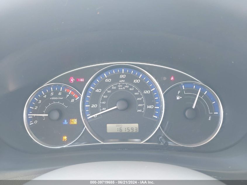 2011 Subaru Forester 2.5X VIN: JF2SHABC0BG744806 Lot: 39719685