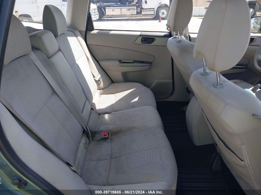 2011 Subaru Forester 2.5X VIN: JF2SHABC0BG744806 Lot: 39719685