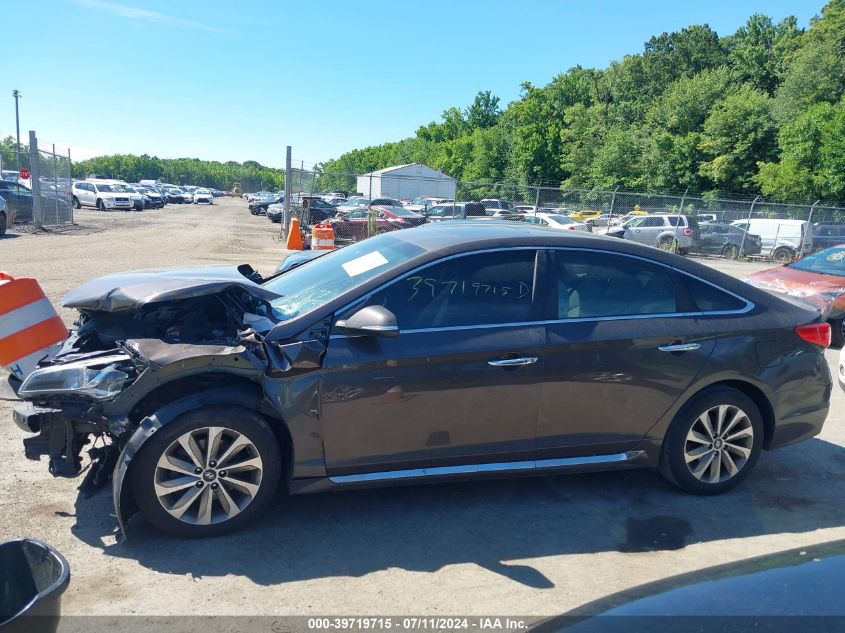 2017 Hyundai Sonata Sport VIN: 5NPE34AF9HH485907 Lot: 39719715