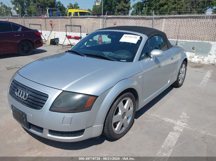 2001 Audi Tt VIN: TRUTX28N011039094 Lot: 39719728