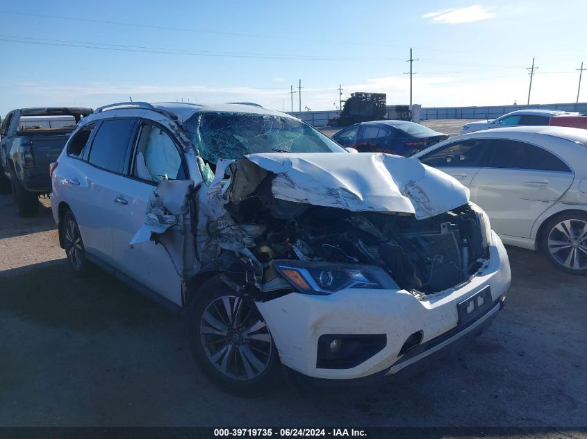 2017 Nissan Pathfinder Sv VIN: 5N1DR2MN9HC639346 Lot: 39719735