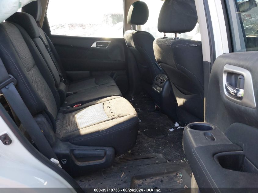 2017 Nissan Pathfinder Sv VIN: 5N1DR2MN9HC639346 Lot: 39719735