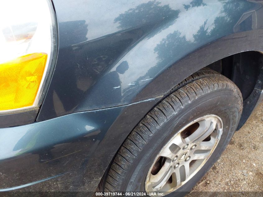 2004 Honda Pilot Ex-L VIN: 2HKYF18614H557718 Lot: 39719744