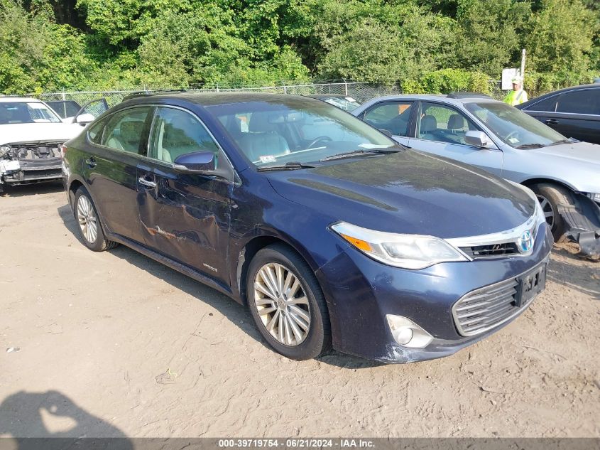 4T1BD1EB5DU005394 | 2013 TOYOTA AVALON HYBRID