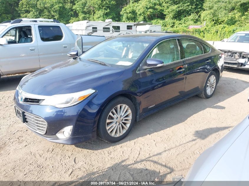 4T1BD1EB5DU005394 | 2013 TOYOTA AVALON HYBRID