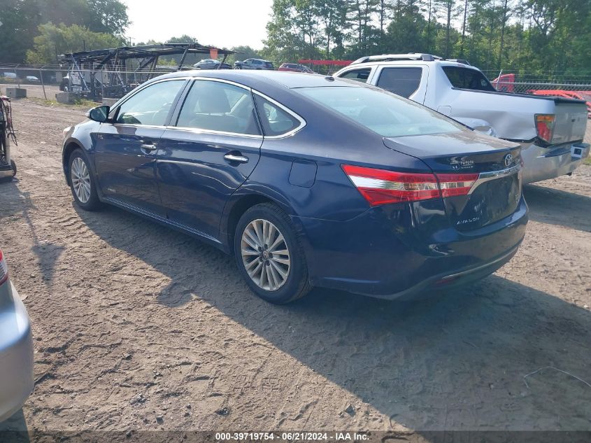 4T1BD1EB5DU005394 | 2013 TOYOTA AVALON HYBRID