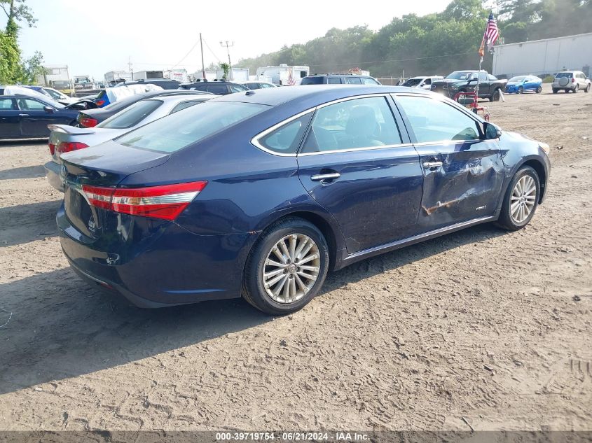 4T1BD1EB5DU005394 | 2013 TOYOTA AVALON HYBRID