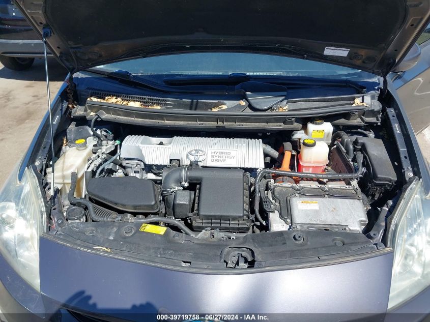 2010 Toyota Prius Iv VIN: JTDKN3DU6A0078275 Lot: 39719758
