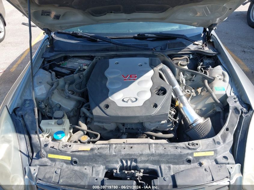 2006 Infiniti G35 VIN: JNKCV54E06M704989 Lot: 39719780