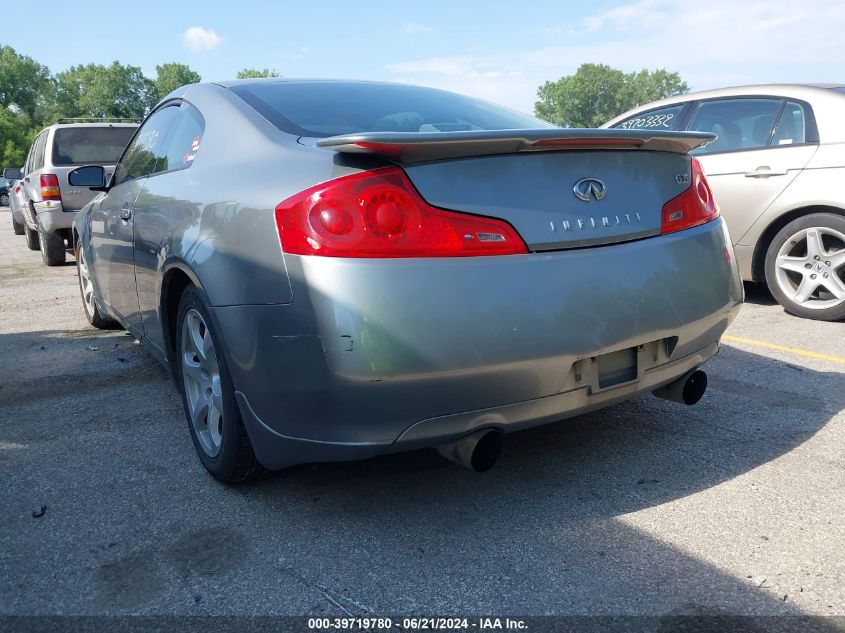 2006 Infiniti G35 VIN: JNKCV54E06M704989 Lot: 39719780