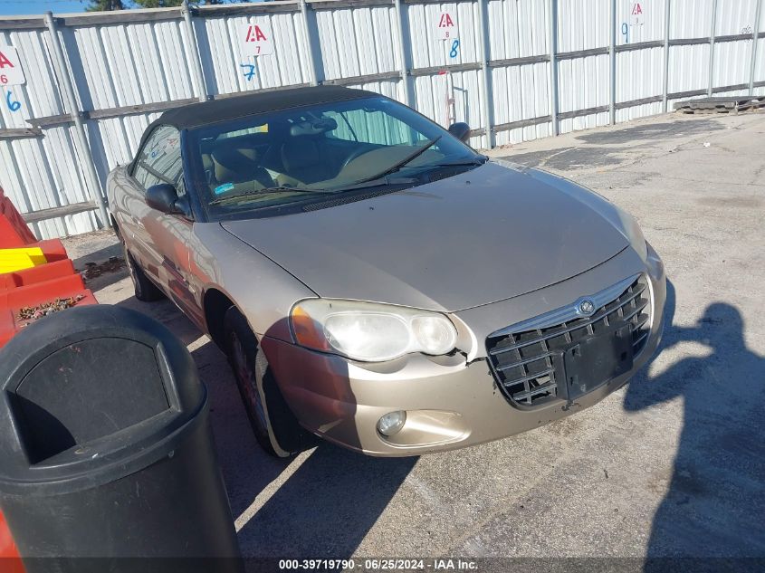 2004 Chrysler Sebring Lxi VIN: 1C3EL55R94N152745 Lot: 39719790