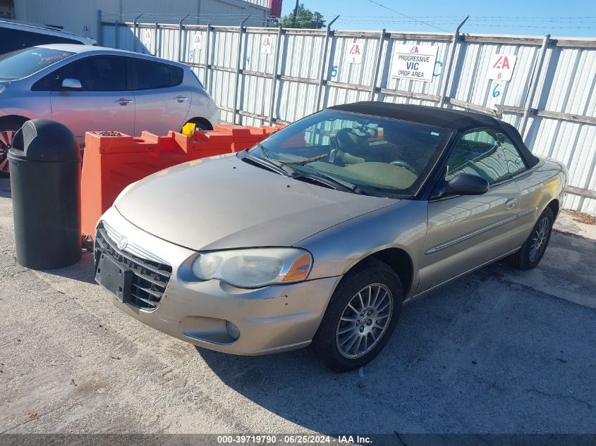 2004 Chrysler Sebring Lxi VIN: 1C3EL55R94N152745 Lot: 39719790