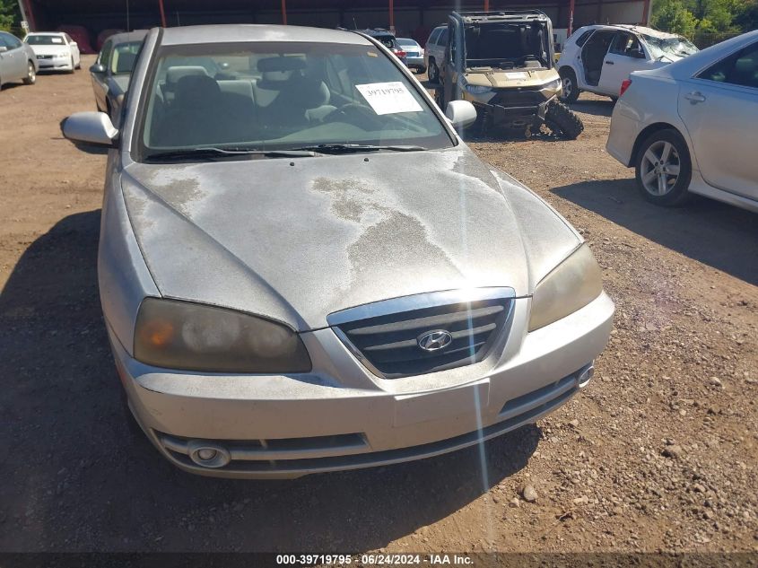 2004 Hyundai Elantra Gls/Gt VIN: KMHDN46D14U731017 Lot: 39719795