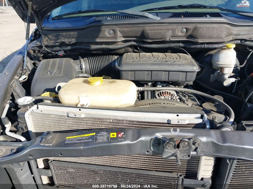 2004 Dodge Ram 1500 Slt/Laramie VIN: 1D7HA18N84S601727 Lot: 39719798