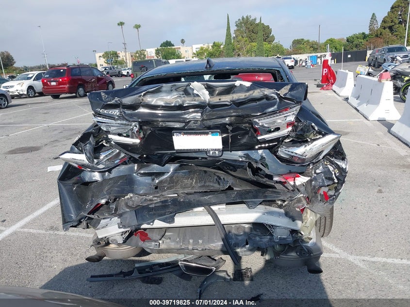 VIN 1HGCV1F38KA138020 2019 HONDA ACCORD SPORT