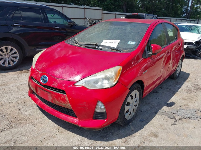 2012 Toyota Prius C Two VIN: JTDKDTB37C1517154 Lot: 39719826