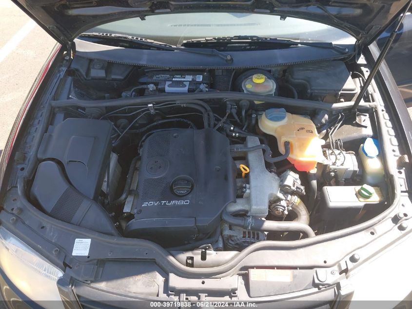 1999 Volkswagen Passat Gls VIN: WVWNA63B3XE514828 Lot: 39719838