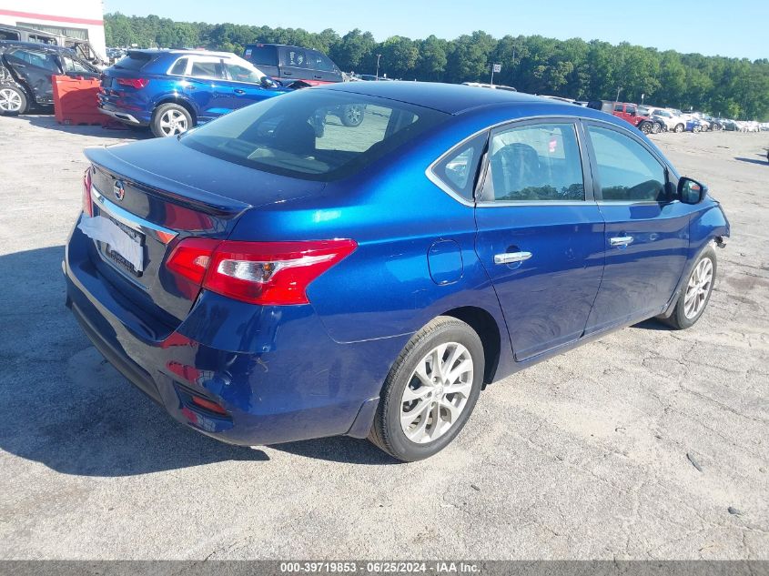 VIN 3N1AB7AP0KY203422 2019 NISSAN SENTRA S