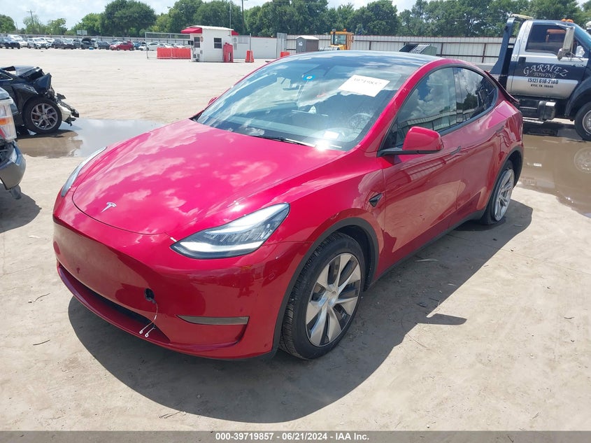 VIN 7SAYGDEE0PA088683 2023 TESLA MODEL Y AWD/LONG RANGE DUAL MOTOR ALL-WHEEL DRIVE