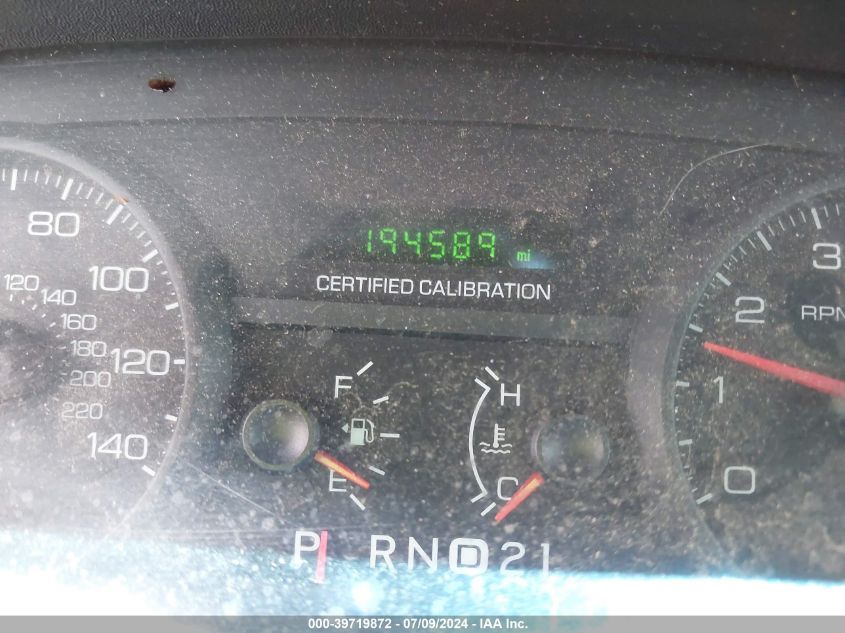 2008 Ford Crown Victoria Police/Police Interceptor VIN: 2FAHP71V58X119148 Lot: 39719872